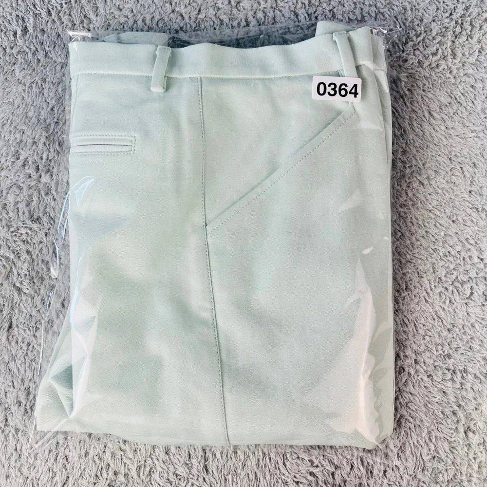Lacoste Vintage Equestrian Pants Mens‎ 32x29 Mint Green Saddle Patch Chinos